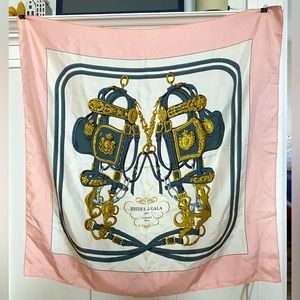 Iconic Hermes “Brides de Gala” silk scarf, design by Hugo Grygkar